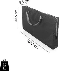 Campart Campingkeuken KI-0734 - Campingkast Groot - 4 Verstelbare Poten - Opvouwbaar En Lichtgewicht - Inclusief Opbergtas - Grijs -Buitenkampeer Winkel 1005x1200 2