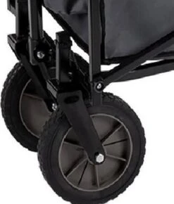 Hoogwaardige Bolderkar Opvouwbaar - Antraciet - Kinderen - Baby - Opslagkar - Bolderwagen - Tuinkar - Bolderkarren -Buitenkampeer Winkel 1022x1200 3