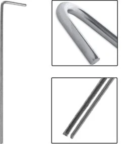 Springos Tentharingen | Haringen | Grondpennen | Staal | 10 Stuks -Buitenkampeer Winkel 1040x1200 4