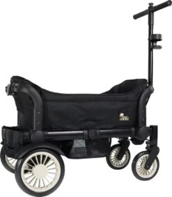 Deryan Luxe Sandy Bolderkar - Duo Buggy - Tandem Buggy - Opvouwbaar - Inklapbare Bolderwagen - Duo Kinderwagen - Zwart -Buitenkampeer Winkel 1048x1200 2
