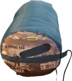 Max Ranger - XL Mummieslaapzak Blauw 220 X 80 Cm - Extra Grote Mummieslaapzak - XL Mummie Slaapzak Blauw -Buitenkampeer Winkel 1073x1200