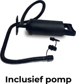 Deryan Luxe Twin Luchtbed - Tweepersoons Luchtbed Inclusief Pomp - 200 Cm X 130 X 13 Cm -Buitenkampeer Winkel 1074x1200 3