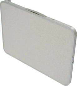 Alu Campingtafel 70x55cm - Inklapbbar Kampeertafel - Picknicktafel Licht Vouwtafel Klaptafel Grijs -Buitenkampeer Winkel 1076x1200 2