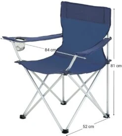 Set Van 2 Opvouwbare Campingstoelen, Klapstoelen Voor Buiten, Comfortabel, Met Armleuningen En Bekerhouders, Stabiel Frame, Draagvermogen 120 Kg - Blauw 13 Set Van 2 Opvouwbare Campingstoelen, Klapstoelen Voor Buiten, Comfortabel, Met Armleuningen En Bekerhouders, Stabiel Frame, Draagvermogen 120 Kg - Blauw -Buitenkampeer Winkel 1078x1200 1