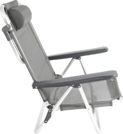 Bo-Camp Beach Chair - Monaco - Aluminium - Grijs -Buitenkampeer Winkel 1096x1200 1
