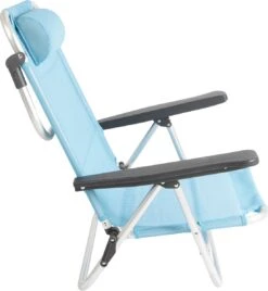 Bo-Camp Beach Chair - Monaco - Aluminium - Blauw 15 Bo-Camp Beach Chair - Monaco - Aluminium - Blauw -Buitenkampeer Winkel 1106x1200