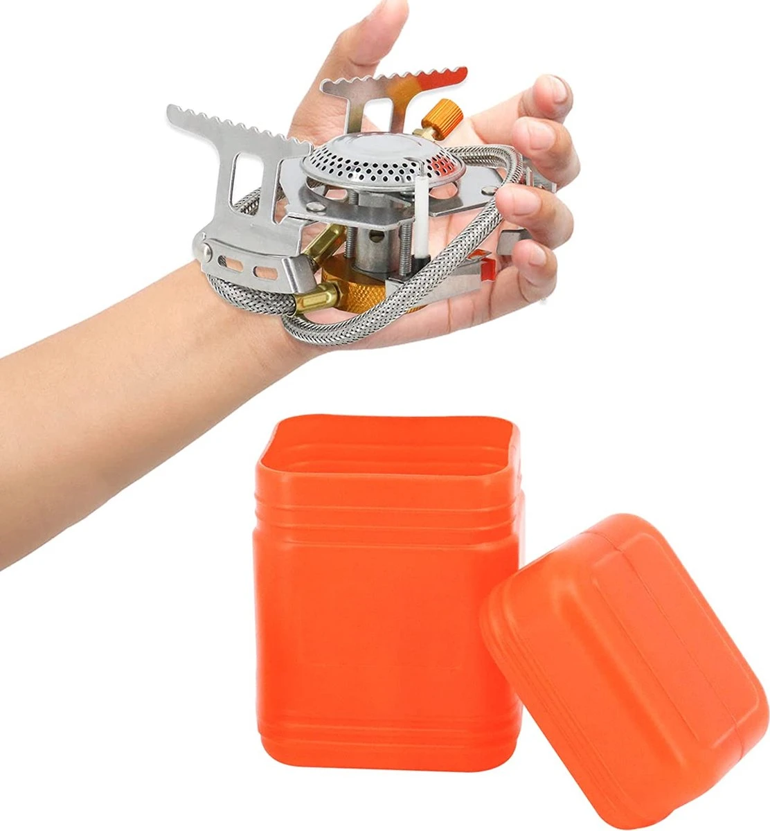 Ultralichte En Opvouwbare Gasbrander Op Pootjes Met Keramische Ontsteking 9 Ultralichte En Opvouwbare Gasbrander Op Pootjes Met Keramische Ontsteking - Afbeelding 7