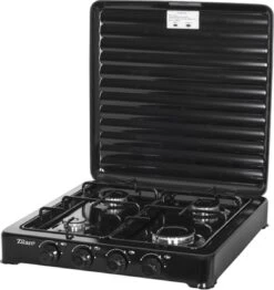 Zilan - Gas Kooktoestel 4 Pits - Campingkooktoestel - Gaskookplaat - Zwart -Buitenkampeer Winkel 1131x1200 3