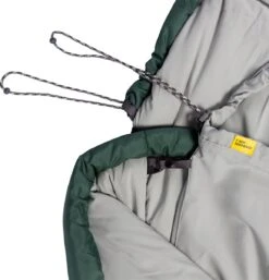 NOMAD® Triple-S Premium Plus Slaapzak (Links) | 220x80cm Groen | Lichtgewicht & Kwalitatief | Slaapzak | Incl Hoes -Buitenkampeer Winkel 1154x1200