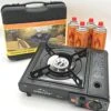 Camping Kooktoestel - Draagbaar Gasfornuis - Incl. 4x Gasflessen En Koffer -Buitenkampeer Winkel 1171x1200