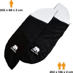 Deryan Cocoon Pop Up Tent - Slaapzak - Luchtbed - Luchtpomp - 4 Persoons - Zilver -Buitenkampeer Winkel 1189x1200