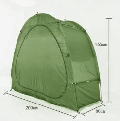 Merkloos Fietstent, Beschermhoes Fietsenschuur, Tent Voor Camping In De Open Lucht-groen 200*80*165CM -Buitenkampeer Winkel 1191x1200