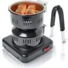 Schoberg Shisha Houtskoolaansteker Met Tang, Elektrische Houtskoolgrill Shisha 450 W, Houtskooloven 17 X 14 X 10 Cm, Houtskoolaansteker Voor Shisha -Buitenkampeer Winkel 1193x1200 5