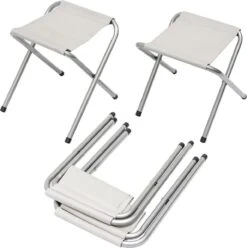 Inklapbare, In Hoogte Verstelbare Campingtafel 120x60x70cm Incl. 4 Inklapbare Krukken Campingtafel S -Buitenkampeer Winkel 1194x1200 1