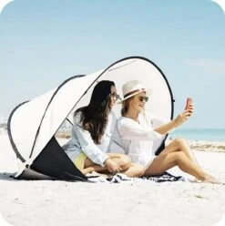 Deryan Luxe Pop Up Strandtent XXL - Anti-UV 50+ - Cream -Buitenkampeer Winkel 1196x1200 2