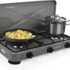 Campart Campingkooktoestel GA-8403 - Gas Kooktoestel 3 Pits - Kookplaat Kamperen - Grijs -Buitenkampeer Winkel 1200x1026 2
