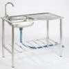Camping/Outdoor Inox Tafel Met Gootsteen Lavabo En Kraan 100x77x50cm -Buitenkampeer Winkel 1200x1029 1