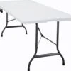Casaria Tuintafel Opvouwbaar – Met Draaggreep 220x70 Cm – Wit -Buitenkampeer Winkel 1200x1042 1