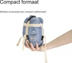 Naturehike® Slaapzak - Lichtgewicht - 205*85cm - Compact - Waterdicht - 3 Seizoenen Slaapzak Lente, Zomer & Herfst - Outdoor - Slaapzakken Volwassen & Kinderen -Buitenkampeer Winkel 1200x1051 2