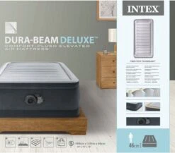 Intex Luchtbed - 1-Persoons - 99 X 191 X 46 Cm - Grijs - Met Ingebouwde Pomp, Hoeslaken Wit En Reparatieset 15 Intex Luchtbed - 1-Persoons - 99 X 191 X 46 Cm - Grijs - Met Ingebouwde Pomp, Hoeslaken Wit En Reparatieset -Buitenkampeer Winkel 1200x1054 6