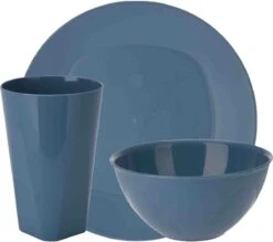 Serviesset 24-delig - Kunststof - Petrol - 8 Personen -Buitenkampeer Winkel 1200x1066 3