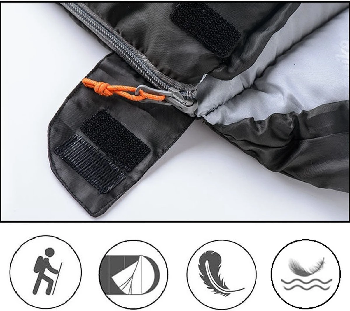 Campingwise All Season Slaapzak - Incl. Handige Opbergzak 5 Campingwise All Season Slaapzak - Incl. Handige Opbergzak - Afbeelding 3