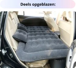 Opblaasbaar Auto Matras - Auto Luchtbed Grijs - Achterbank En Achterbak - Tweepersoons 3-in-1 Universeel Automatras - Inclusief Elektrische Pomp En Accessoires - Kampeer Luchtbed Voor Reizen -Buitenkampeer Winkel 1200x1076 11