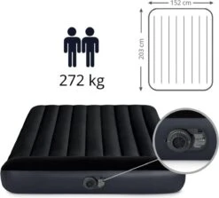 Intex Pillow Rest Classic Queen Luchtbed - 2-persoons - 152x203x25 Cm -Buitenkampeer Winkel 1200x1083 5