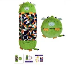 Draak Slaapzak -160 Cms | Kinderslaapzak | Slaapzak Junior | Nappers | Children Sleeping Bag | Kinderen Slaapzak | Super Soft 2 In 1 Fun Pillow &Sleepy For Boys | Draak Slaapzak | Zachte Slaapzak | Knuffel Slaapzak | 2 In 1 Slaapzak | Kinderen -Buitenkampeer Winkel 1200x1094 1