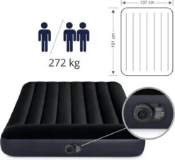 Intex Pillow Rest Classic Full Luchtbed - 2-persoons - 191x137x23 Cm -Buitenkampeer Winkel 1200x1096 2