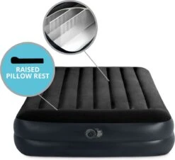Intex Luchtbed - 2-Persoons - 152 X 203 X 42 Cm - Blauw - Met Pomp + Hoeslaken Wit + Reparatieset -Buitenkampeer Winkel 1200x1098 2