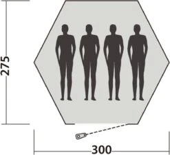 Easy Camp Tent Bolide 400 - Rood - 4 Persoons -Buitenkampeer Winkel 1200x1098