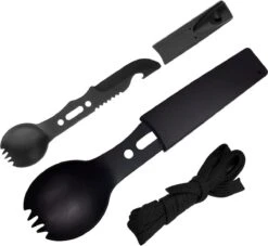 Lynnz® Spork 7 In 1 - Camping Bestek - Campingbestek - Campingservies - Reisbestek - Bestek To Go - Jachtmes - Rambomes -Buitenkampeer Winkel 1200x1104 5