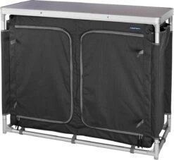 Campart Campingkeuken KI-0734 - Campingkast Groot - 4 Verstelbare Poten - Opvouwbaar En Lichtgewicht - Inclusief Opbergtas - Grijs -Buitenkampeer Winkel 1200x1105 4