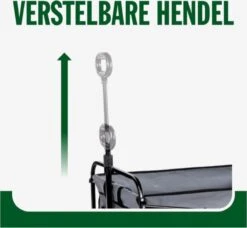 Hoogwaardige Bolderkar Opvouwbaar - Antraciet - Kinderen - Baby - Opslagkar - Bolderwagen - Tuinkar - Bolderkarren -Buitenkampeer Winkel 1200x1107 4