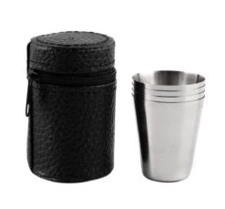 6x Rvs Shot Bekertjes - Borrelglaasjes - Thee/ Koffie Beker - Shotjes Met Leren Case - Bekers 30 ML -Buitenkampeer Winkel 1200x1111 18