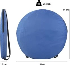 Dutch Mountains Pop-up Omkleedtent -190 X120cm Draagbare Douchetent - Prive-kamer - Multitent -Buitenkampeer Winkel 1200x1115