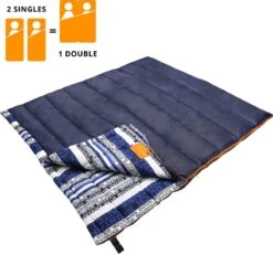 Dutch Mountains Slaapzak Goeree XL - Extra Groot 220x90cm - Katoenen Binnenkant - Aanritsbaar - Tochtstrip En Compressiehoes -Buitenkampeer Winkel 1200x1118 3