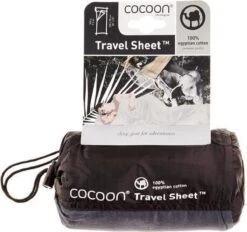 Cocoon TravelSheet - Lakenzak - Egyptisch Katoen - Khaki -Buitenkampeer Winkel 1200x1126