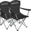 MIRA Home - Campingstoel Set Van 2 Inklapbaar - Klapstoel Met Robuust Frame - Met Flessenhouder - 76 X 51.5 X 95.5 Cm - Zwart 1 MIRA Home - Campingstoel Set Van 2 Inklapbaar - Klapstoel Met Robuust Frame - Met Flessenhouder - 76 X 51.5 X 95.5 Cm - Zwart -Buitenkampeer Winkel 1200x1151 1