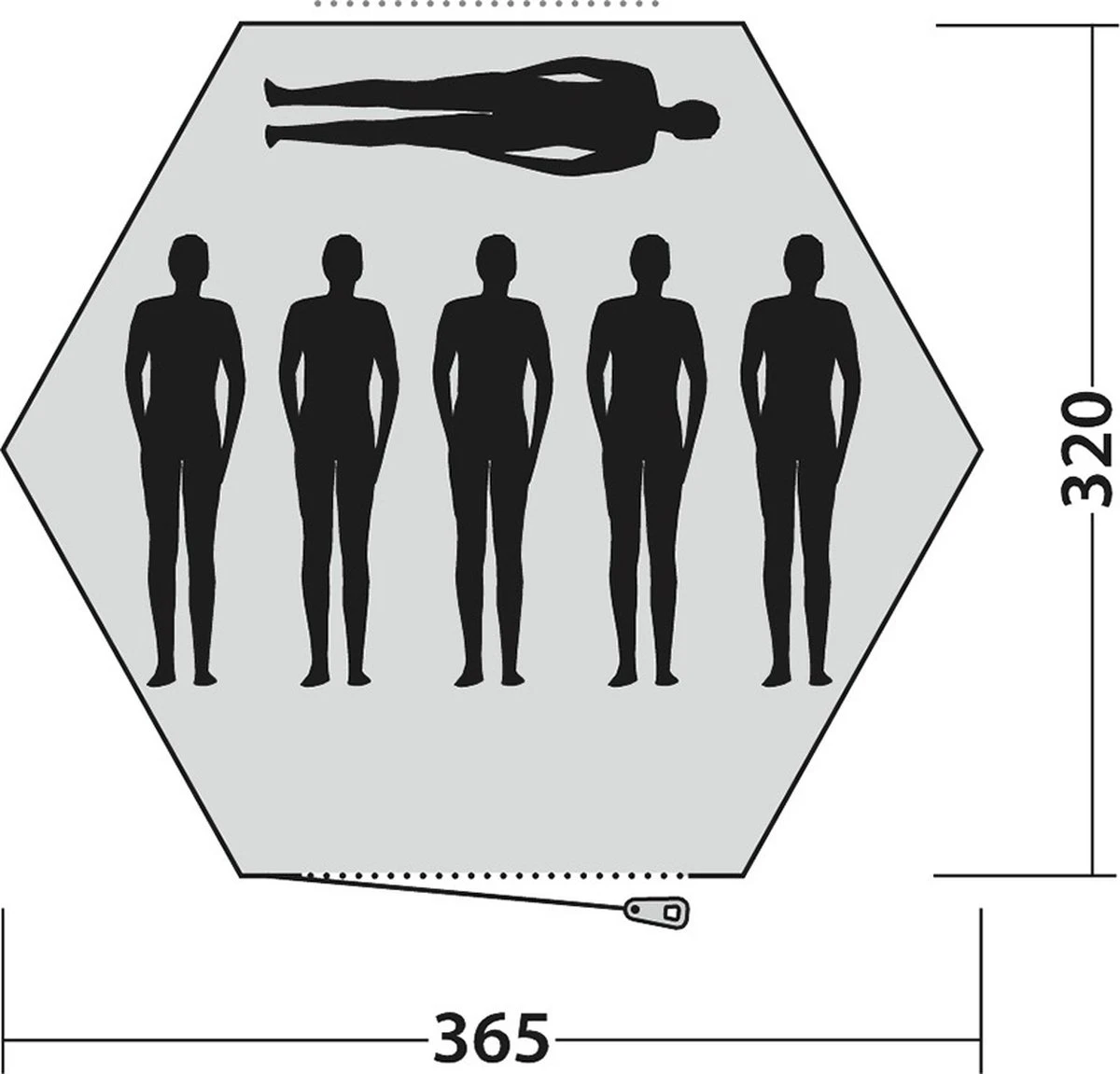 Easy Camp Tent Moonlight Joert 6-persoons 9 Easy Camp Tent Moonlight Joert 6-persoons - Afbeelding 7