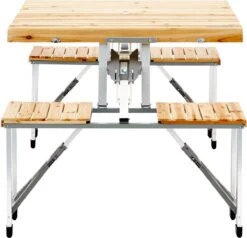 CAMPZ Fir Wood Picknicktafel, Bruin/grijs 11 CAMPZ Fir Wood Picknicktafel, Bruin/grijs -Buitenkampeer Winkel 1200x1158 3