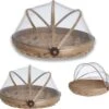 Voedselkap - Vliegenkapjes Bamboe Set 3 Stuks - Flystopper -Buitenkampeer Winkel 1200x1161 3