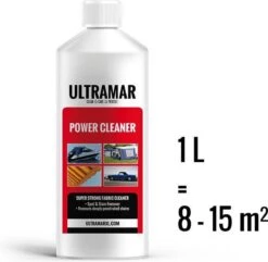 Ultramar - Power Cleaner 1L - Tentdoekreiniger Voor Bootkap, Tent, Cabriodak -Buitenkampeer Winkel 1200x1171 12