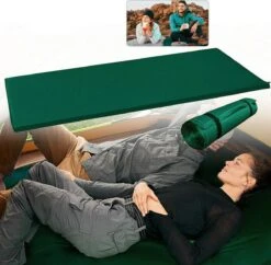 HikeMeister- Slaapmat - 200x 66 X 10 Cm - Zelfopblazend - 1 Persoons - Groen -Buitenkampeer Winkel 1200x1176 6