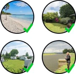 In Round Strandstoel Met Opbergtas – Opvouwbaar / Inklapbaar – Blauw – Campingstoel – Vouwstoel – Visstoel – Strand Stoel / Stoelen – Lichtgewicht Kampeerstoel – Beach Chair – Voor Volwassenen – Outdoor – Camping -Buitenkampeer Winkel 1200x1181
