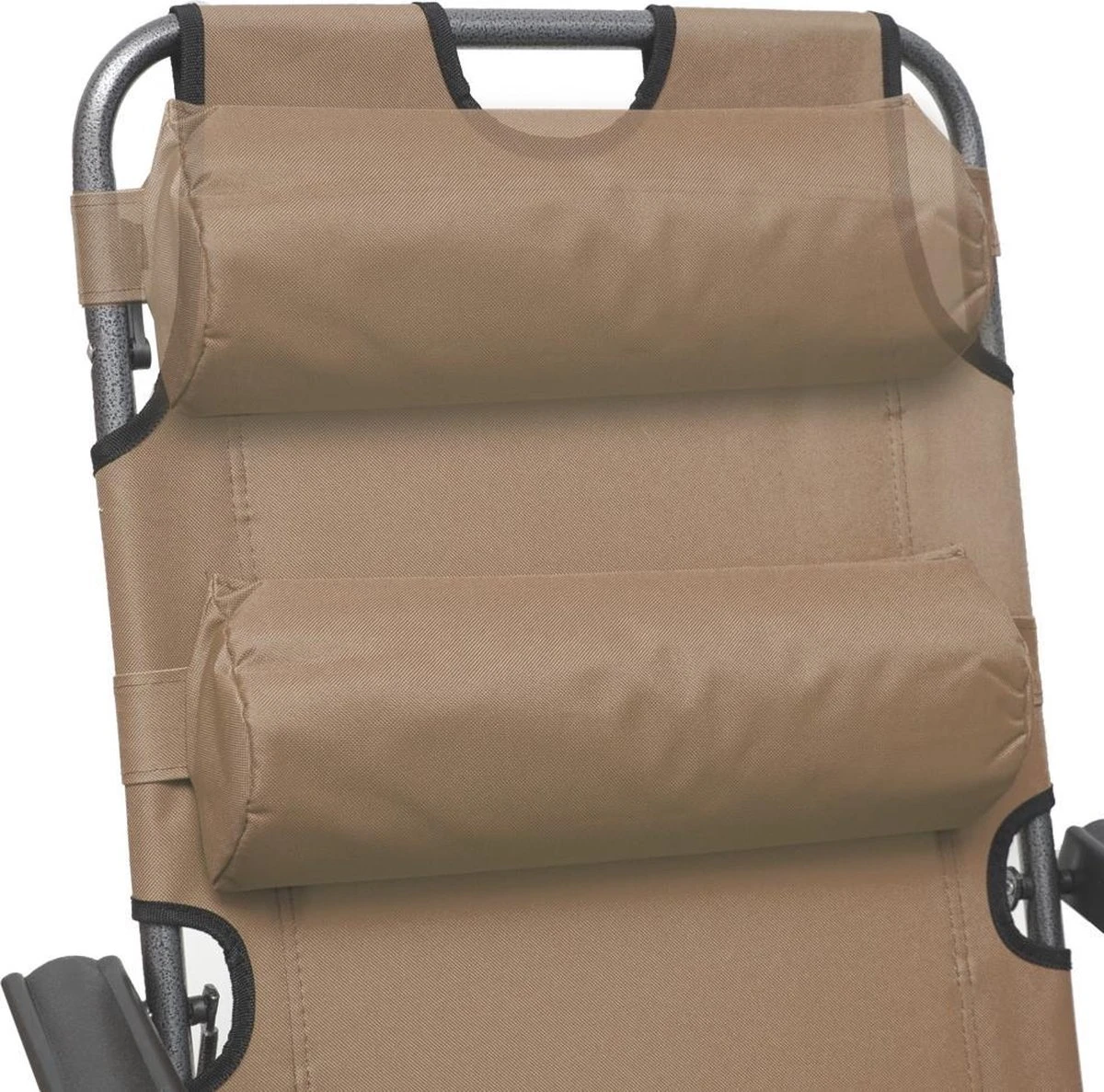 Ligstoel Opvouwbaar 155x60cm - Lichte Ligbed Relaxstoel Tuinstoel Campingstoel Strandstoel 9 Ligstoel Opvouwbaar 155x60cm - Lichte Ligbed Relaxstoel Tuinstoel Campingstoel Strandstoel - Afbeelding 7