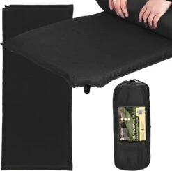 Springos Slaapmat | Zelfopblazend | 180 Cm | Inclusief Hoes | Zwart -Buitenkampeer Winkel 1200x1190 6