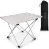 Navaris Campingtafel - Inklapbaar Campingtafeltje Van Aluminium - Opvouwbare Tafel Inclusief Draagtas - Picknicktafel - Zilver -Buitenkampeer Winkel 1200x1192 2