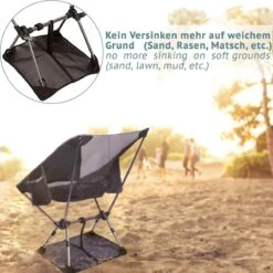 Smartpeas Campingstoel Van Stevig 600D Polyester En Aluminium - Lichtgewicht En Opvouwbaar - Camping Gadget Inclusief Zijzakken +Plus: Strandmat & Draagtas -Buitenkampeer Winkel 1200x1198 6